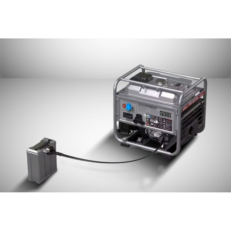 Gyors töltő hűtőrendszerrel, beépített aggregátorral