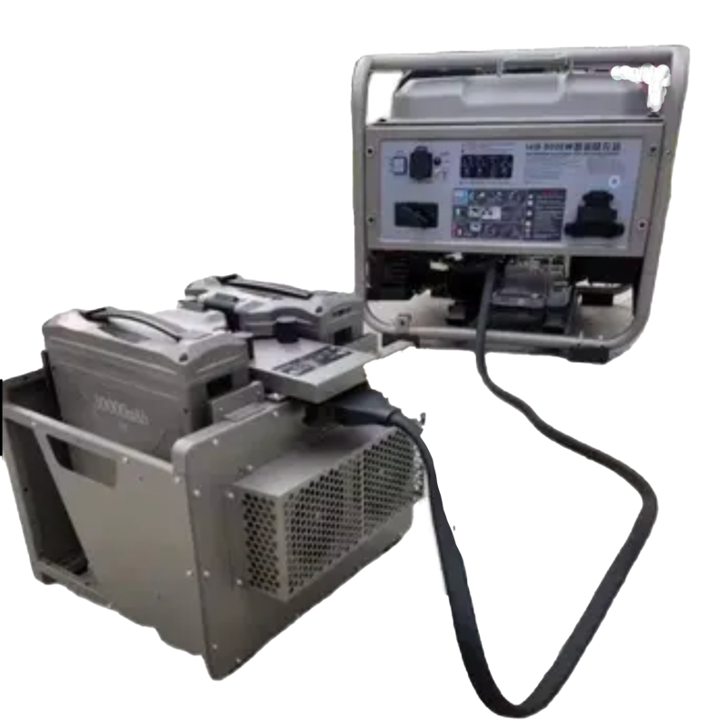 Gyors töltő hűtőrendszerrel, beépített aggregátorral